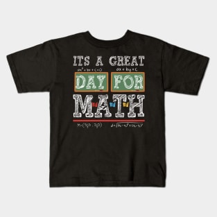 Math Teacher Kids T-Shirt